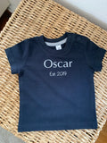 Baby T-Shirt - Baby's naam Est. 2022