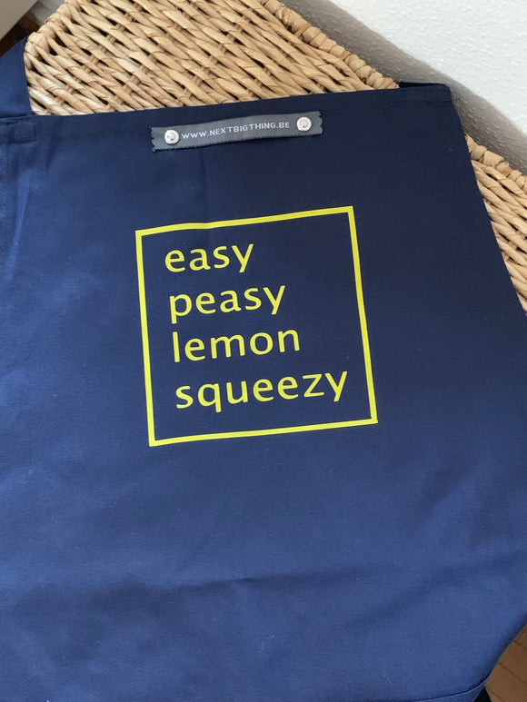 Schort - Easy Peasy Lemon Squeezy